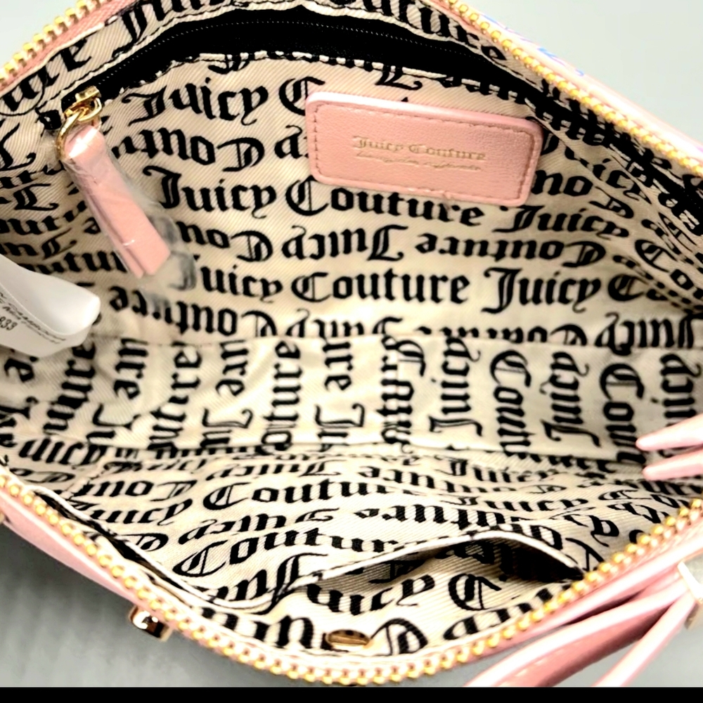 Juicy Couture Pink Diamond Shoulder Bag NWT - Picture 6 of 12